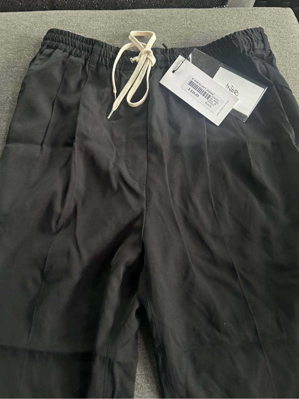 Brand New John Elliott Luxury Joggers - Black - Size Medium (NWT)
